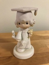 Jonathan & David The Lord Bless You & Keep You Figurine E4721 1980 Girl Graduate