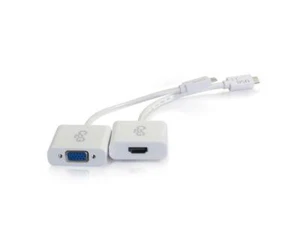 C2G USB-C a HDMI o VGA Kit de adaptador de audio / vídeo para Apple MacBook 30003 - Imagen 1 de 3