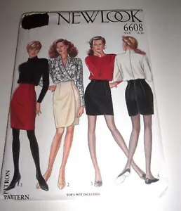 NEW LOOK 6608 - FALDAS, TALLA 6-16 - Imagen 1 de 2