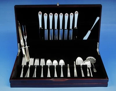 Pine Tree by International Sterling Silver Flatware For 8 Set Service 51 pieces - Image 1 of 4