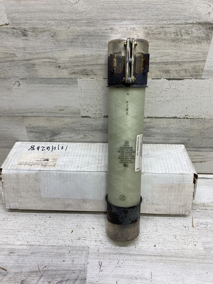 Westinghouse 151D933G02 12R 5,08 kV 230 Amp CLS-12 Fusible 230A CLS12 Nuevo Foto 1 de 4