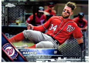 2016 Topps Chrome - Bryce Harper #200 Black Refractor - Bild 1 von 2