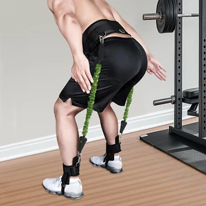 Vertical Jump Trainer Leg Strength Resistance Bands Set, Jump Resistance Band - Picture 1 of 24