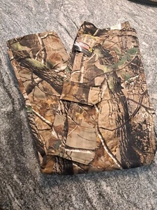 Wrangler Realtree Cargo Camo Pants Pro Gear Wrangler Size 40x30 NEW NWT 2001 - Picture 1 of 11