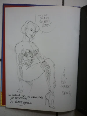 MEYNET / TATIANA  K   2 /  STRIGOI     /  EO   +  DEDICACE - Photo 1/4