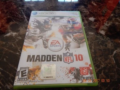 Madden NFL 10 (Microsoft Xbox 360, 2009) XBox Live - Image 1 of 3