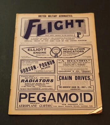 Rare FLIGHT No. 55 January 15th 1910 Vol. II. (First Aero Weekly in the World) - Image 1 of 4