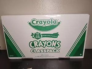 Crayola Pastello Classpack Forniture Scuola Taglia Regolare 800 Conteggio 8 Colori Sigillato - Foto 1 di 12