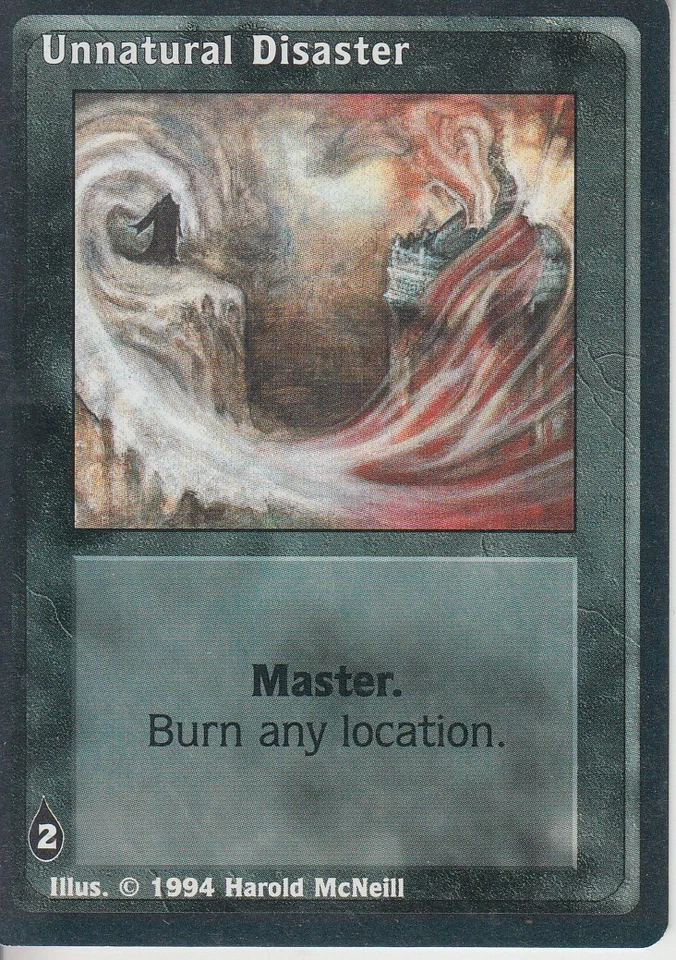 12 x Unnatural Disaster VTES CCG Jyhad - Image 1 of 1