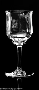 Vajilla de vino Baccarat Crystal Capri Optic Claret 6" - Imagen 1 de 5