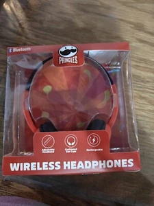 P6- PRINGLES WIRELESS KOPFHÖRER BRANDNEU FABRIKVERSIEGELT BLUETOOTH TOLLES GESCHENK - Bild 1 von 2