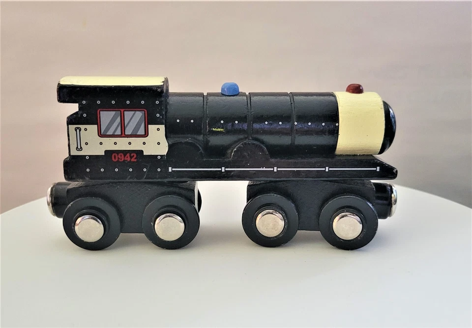 Tren ferroviario de madera Battat Foto 1 de 4