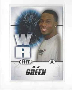 2011 SAGE HIT #80 A.J. Green RC Rookie Georgia Bengals - Picture 1 of 1