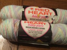 New listing
Vintage Red Heart Wintuk Baby Yarn p1.75 oz 3 Ply Lullaby Lot of 2