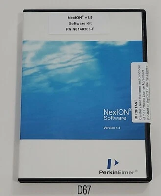 *NEW SEALED* Perkin Elmer N8140303-F NexION v1.5 Software Kit + Warranty!