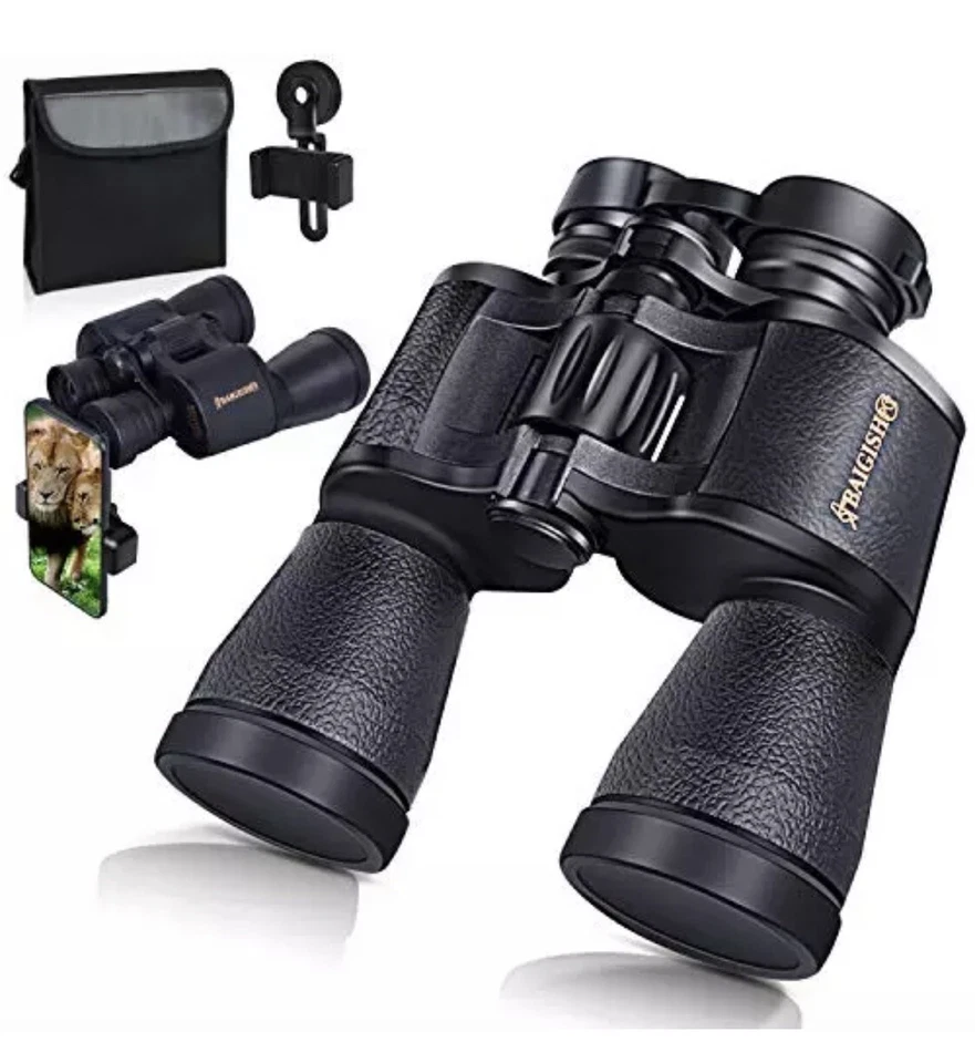 20x50 Roof Prism Binoculars for Adults, High Power HD Professional Binoculars - Image 1 of 4