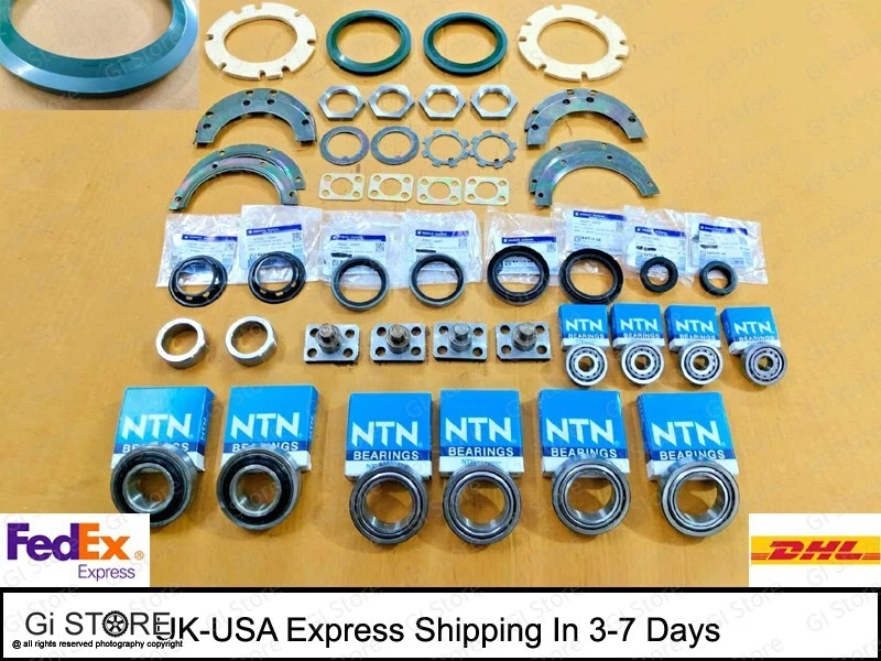 Front & Rear Axle Wheel Bearing Knuckle Rebuild Kit Suzuki Samurai SJ410 SJ 413 - Image 1 of 4