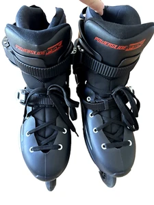 guter Zustand*POWERSLIDE/URBAN/IMPERIAL ONE BLACK CRIMSON/EU 43/44 - Bild 1 von 18