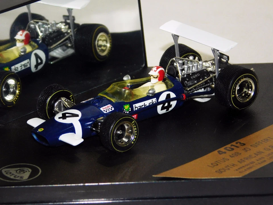 LOTUS 49B #4 JO SIFFERT SOUTH AFRICA GP F1 1969 QUARTZO 4013 1:43 - Bild 1 von 1