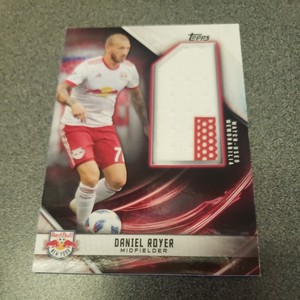2019 Topps MLS Jumbo Relic Daniel Royer Red Bulls 054/220