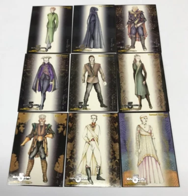 Babylon 5 Season 3 Special Edition Trading Card Lot Of 9 Costumes Chase Cards - Image 1 of 3