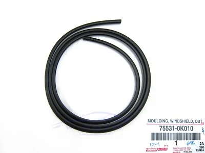 GENUINE FRONT OUT MOULDING WINDSHIELD SEAL FOR TOYOTA HILUX VIGO FORTUNER 05-14 - Image 1 of 4