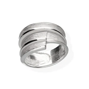 viTalisman Damen Ring 925 Sterling Silber Vereisungseffekt sr-3 - Picture 1 of 35