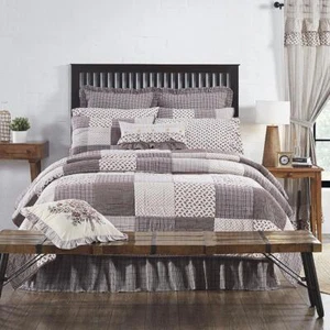 FLORETTE QUILT SET/ACCESSORIES. CHOOSE SIZE & ACCESSORIES. VHC BRANDS - Picture 1 of 46