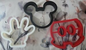 Disney Store Parks Mickey Mouse Icon Silicone Egg & Pancake Mold