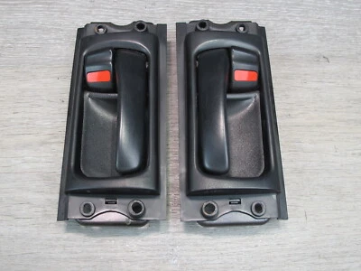 95-00 LEXUS UZZ30L SC300 SC400 JUEGO DE MANIJAS INTERIORES PUERTA IZQUIERDA Y DERECHA OEM Foto 1 de 4