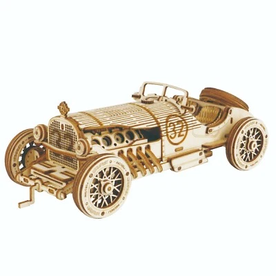 ROKR 3D-Holz-Puzzle Grand Prix Car