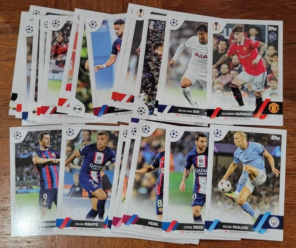 22-23 Topps UEFA Club Competitions Pick Card Complete Choose Fill Your Set 1-200 - Image 1 of 1