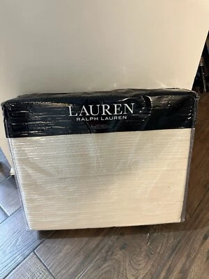 NIP Ralph Lauren Spencer Flax Beige Matelasse King Coverlet - Image 1 of 3