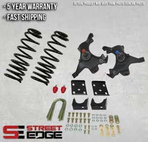 Silverado C-1500/Sierra 92-98 cabina regular 2x2 4" kit de descenso delantero y 6" trasero - Imagen 1 de 1