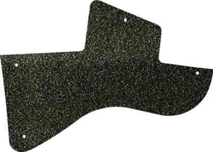 WD Custom Pickguard For Gibson Les Paul Junior Special Humbucker #60BS Black ... - Picture 1 of 1