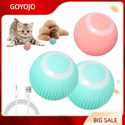 GOYOJO Power Ball 2.0 katze Cat Automatisch rollender Katzenballintelligentes Spielzeug
