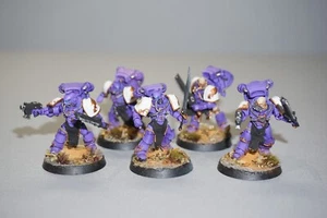 Forge World Horus Heresy Emperors Children Legion Assault Squad Painted - Picture 1 of 8
