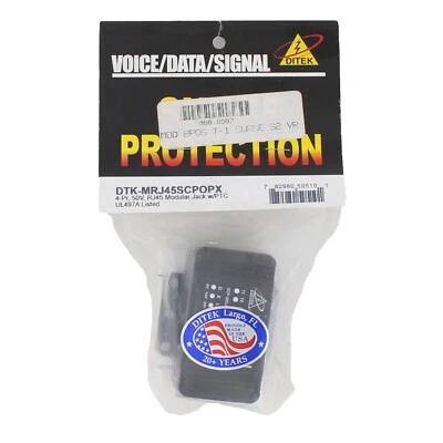 Ditek DTK-MRJ45SCPX Dataline Surge Protector - Image 1 of 2