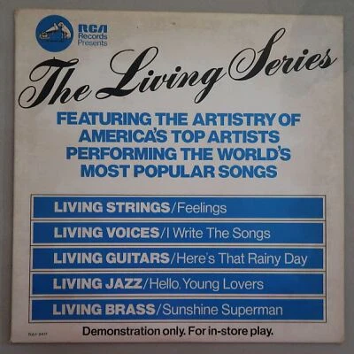 TOP ARTISTS THE LIVING SERIES VINYL LP RCA RECORDS EXC COND 41 Foto 1 de 4