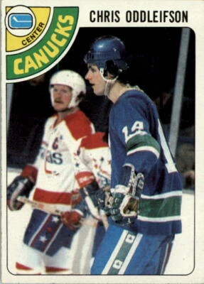 1978-79 Topps #183 Chris Oddleifson - EX - Image 1 of 2