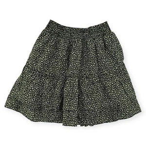BB Dakota Steve Madden Mini Skirt Womens Small Ruffle A Line Floral Elastic NWT - Picture 1 of 7