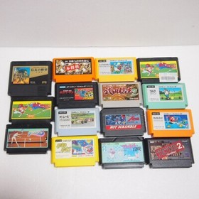 Famicom Nintendo Games Cartridge Lot of 15 NES Tested From Japan #2