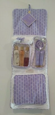 Bolso de aseo Victoria's Secret Deluxe Traveler vintage púrpura amatista RARO bonito Foto 1 de 4