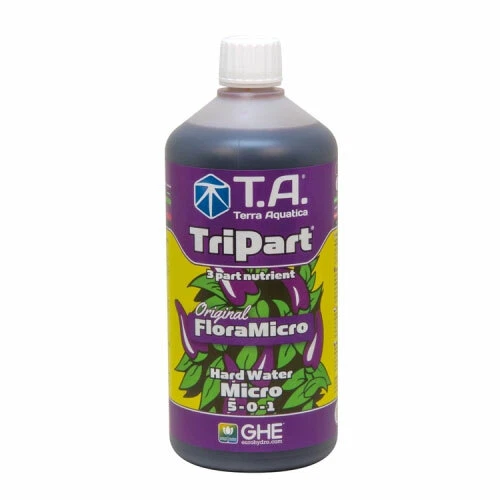 GHE Flora Micro 1L - Terra Aquatica Plant Nutrient 1 Litre - HARD WATER - Image 1 of 1