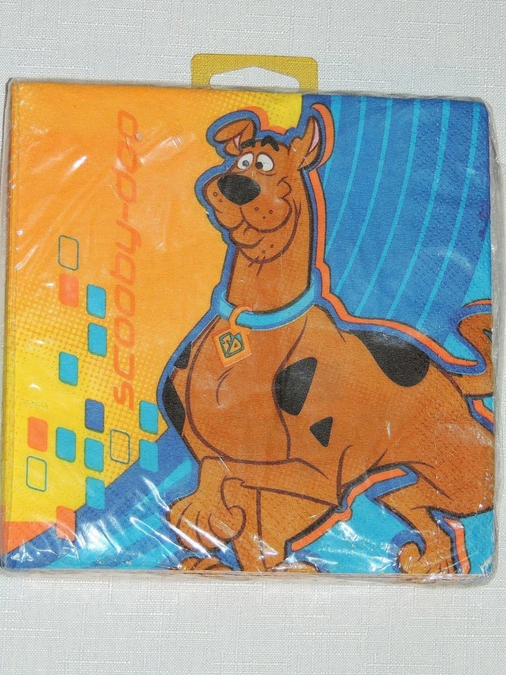 ~~ SCOOBY-DOO!~~ 16--SERVILLETAS DE ALMUERZO SUMINISTROS PARA FIESTAS Foto 1 de 1