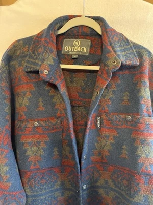 Outback Trading Company Men's XLNavajo- Inspired Button Up Jacket. OB732 - Image 1 of 4