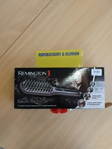 Cepillo de pelo Remington Keratin Radiance Pro elegante térmico para cabello pulido radiante - Imagen 1 de 5