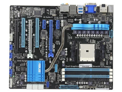 ASUS F1A75-V EVO Motherboard Socket FM1 AMD A75 DDR3 ATX - Image 1 of 4