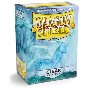 Dragon Shield - Matte Standard Size Sleeves 100pk - Clear - Picture 1 of 1