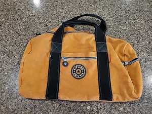 Kipling Borsone Grande Nylon Viaggio Giallo/Arancione Weekend Zip - Foto 1 di 13